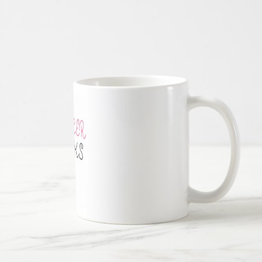 Krebs ist zum Kotzen Kaffeetasse (Rechts)