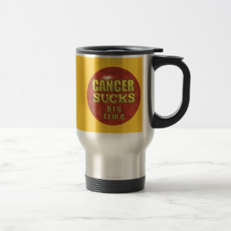 KREBS-IST ZUM KOTZEN STAHLreise-TASSE Reisebecher