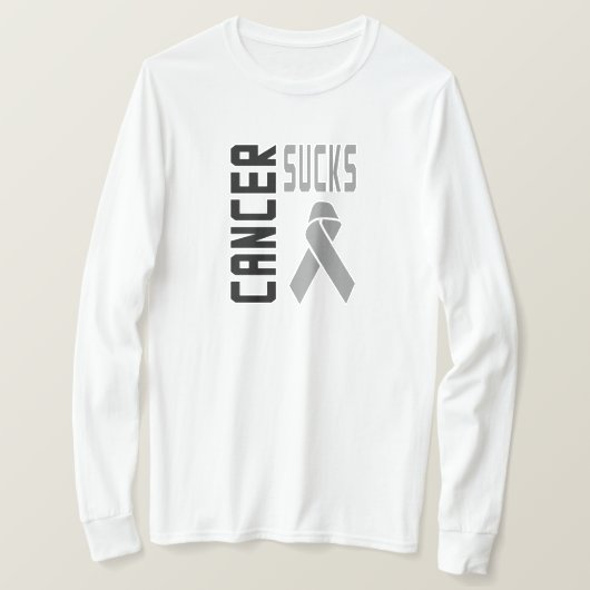Krebs Ist zum Kotzen T-Shirt (Design vorne)