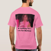 Krebs ist zum Kotzen T-Shirt (Rückseite)