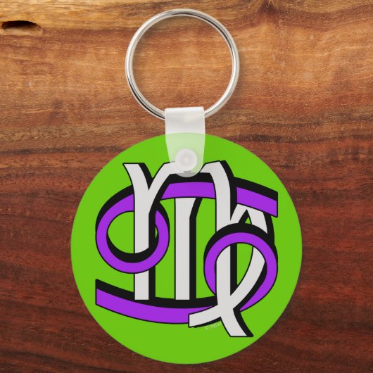 Krebs & Jungfrau PGy Schlüsselanhänger (Vorderseite)