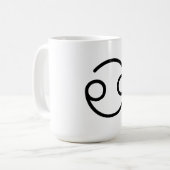 Krebs Kaffeetasse (Vorderseite Links)