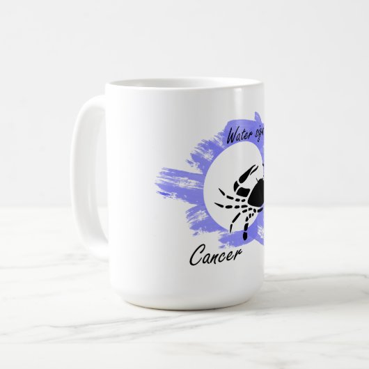 Krebs Kaffeetasse (Vorderseite Links)