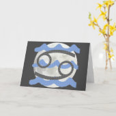 Krebs Karte (Gelbe Blume)