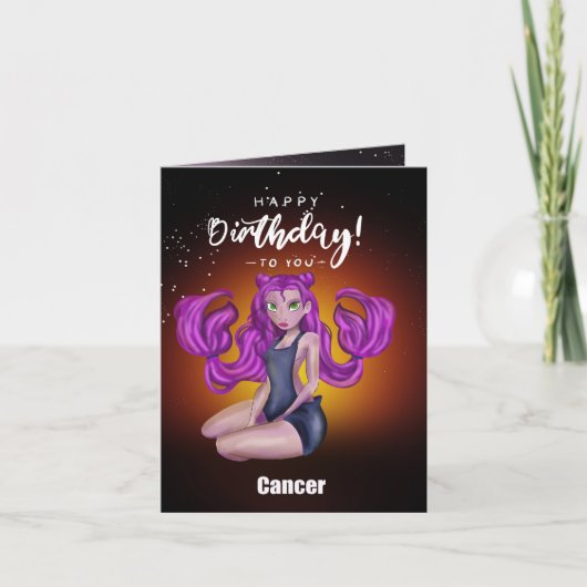 Krebs Karte (Vorderseite)