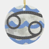 Krebs Keramik Ornament (Vorne)