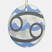 Krebs Keramik Ornament (Links)