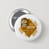 Krebs-Knopf Button (Vorne & Hinten)