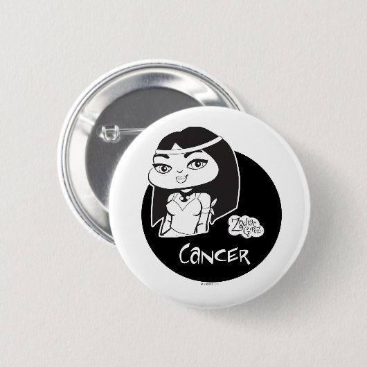 Krebs-Knopf Button (Vorne & Hinten)