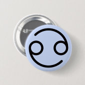Krebs Knopf Button (Vorne & Hinten)