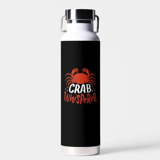 Krebs - Krabbenflüster Trinkflasche (Vorne)