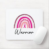 Krebs Krieger rosa Brustkrebs Bewusstsein Rainbo Mousepad (Mit Mouse)