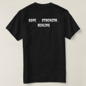 Krebs Krieger T-Shirt (Design Rückseite)