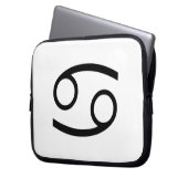 Krebs Laptopschutzhülle (Vorderseite Links)