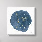 Krebs Leinwanddruck (Vorderseite)