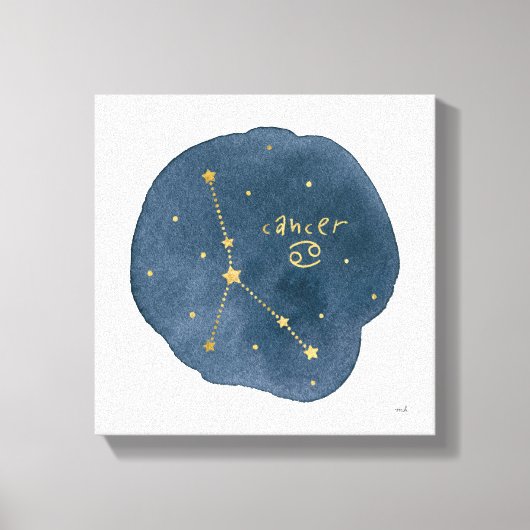 Krebs Leinwanddruck (Vorderseite)