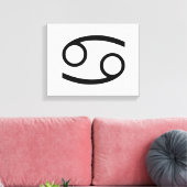 Krebs Leinwanddruck (Insitu (Wohnzimmer))