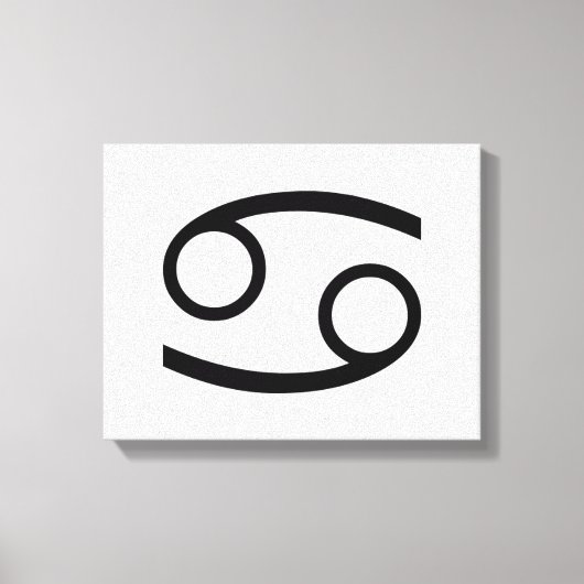 Krebs Leinwanddruck (Vorderseite)