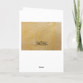 Krebs-Leo Cusp Grußkarte Karte (Rückseite)