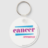 Krebs Lila Schlüsselanhänger (Vorderseite)