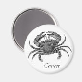 Krebs Magnet (Vorderseite/Rückseite)