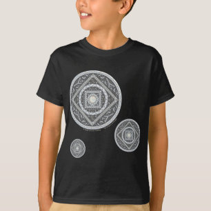 Krebs Mandala Kinder und Baby Dark Shirt