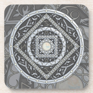 Krebs Mandala Untersetzer