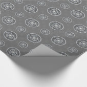Krebs Mandala Wrapping Paper Geschenkpapier (Ecke)
