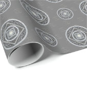Krebs Mandala Wrapping Paper Geschenkpapier (Rolleneckpunkt)