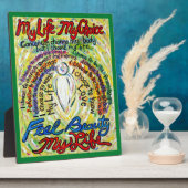 Krebs Mein Leben, meine Wahl Gedicht Angel Art Pla Fotoplatte (Seite)