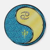 Krebs & Metallaffe Magnet (Vorne)