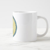 Krebs & Metalldrache Jumbo-Tasse (Rechts)