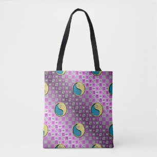 Krebs & Metallener Hahn Tasche
