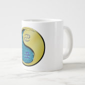 Krebs & Metallener Ochse Jumbo-Tasse (Vorderseite Rechts)
