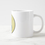 Krebs & Metallener Ochse Jumbo-Tasse (Rechts)
