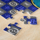 Krebs & Metallener Ochse Puzzle (Seite)