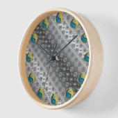 Krebs & Metallhase Uhr (Winkel)