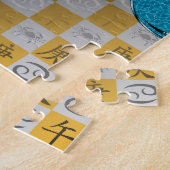 Krebs & Metallpferd Puzzle (Seite)