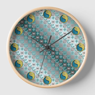 Krebs & Metallschlange Uhr