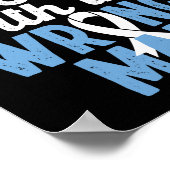 Krebs mit dem falschen Lungenkrebs Poster (Ecke)