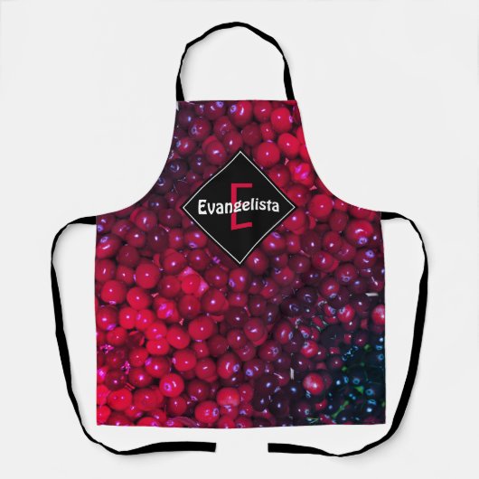 KREBS | Monogramm Schürze (Vorderseite)