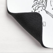 Krebs Mousepad (Ecke)