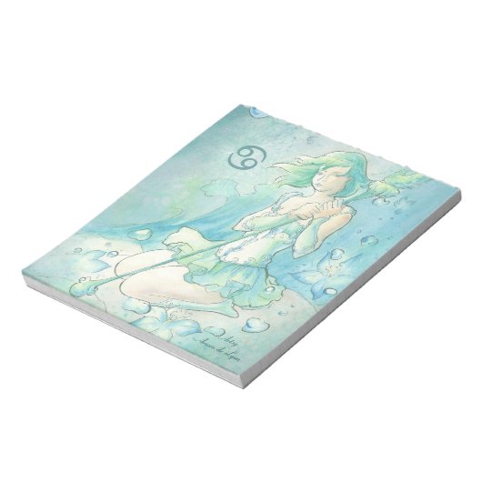 Krebs Notizblock (Rotiert)