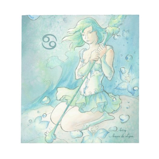 Krebs Notizblock (Vorderseite)