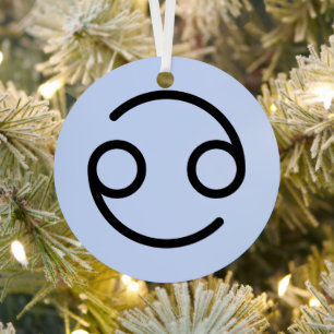 Krebs Ornament Aus Metall