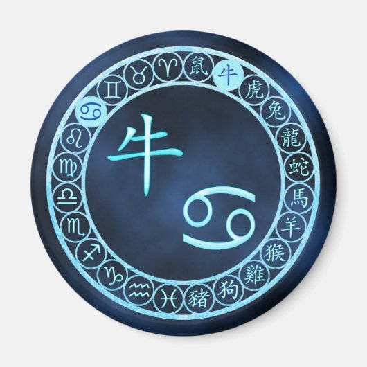 Krebs/Ox Magnet (Vorne)