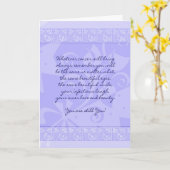 Krebs-Patienten-Ermutigungs-Karte Karte (Gelbe Blume)