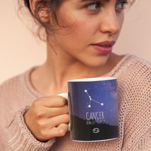 Krebs Personalisierte Sternbilder Kaffeetasse
