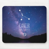 Krebs | Personalisierte Sternbilder Mousepad (Vorne)