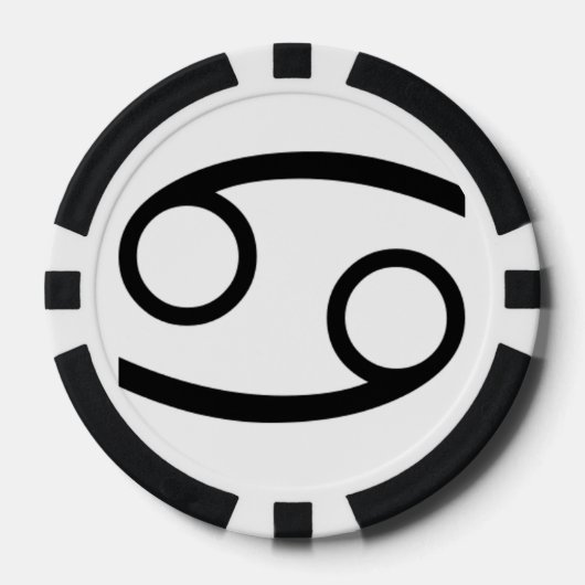 Krebs Pokerchips (Vorderseite)